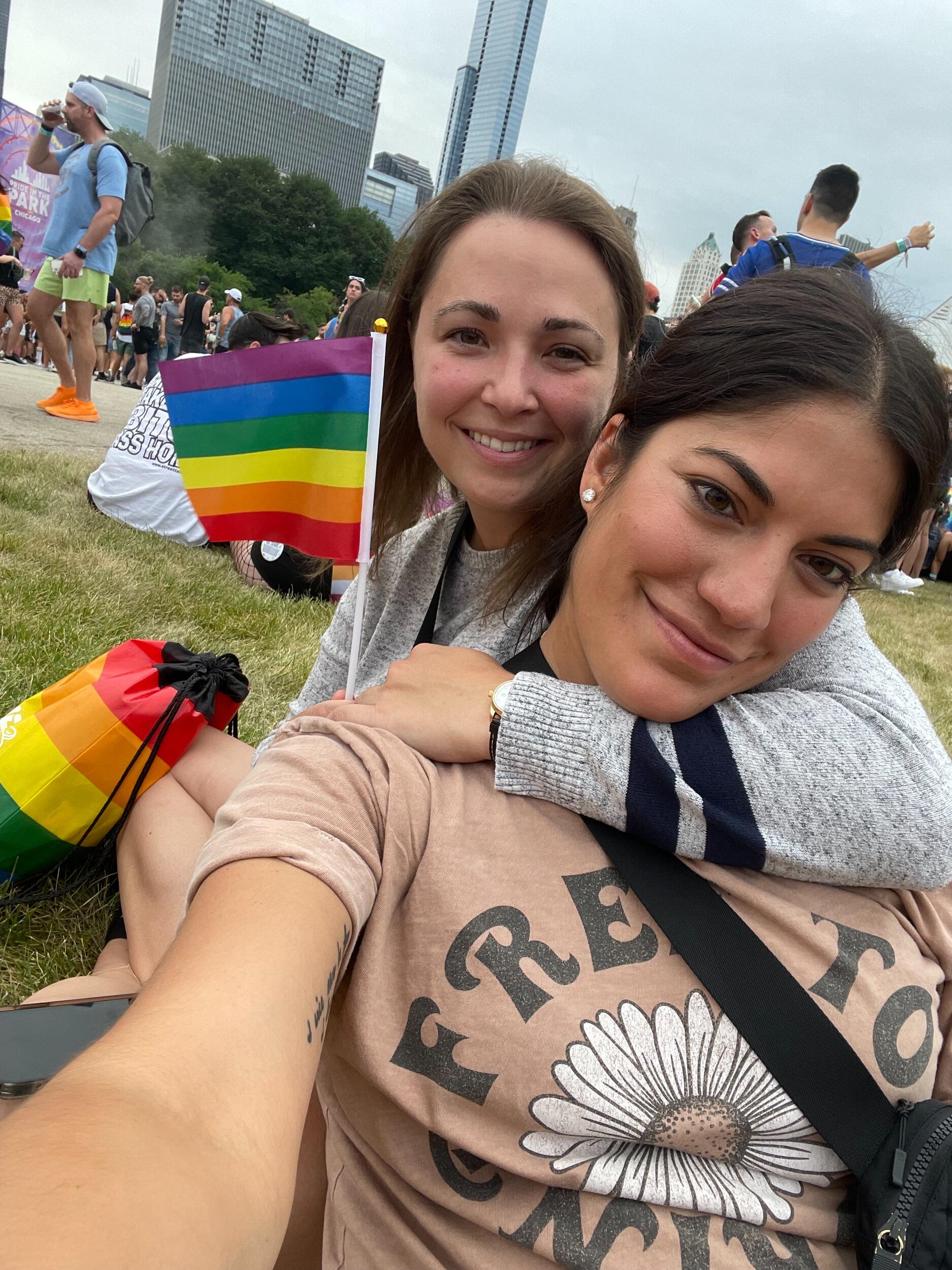 Our first Pride in the Park! It was a fun day dancing in the sun, which turned into dancing under the stars. 