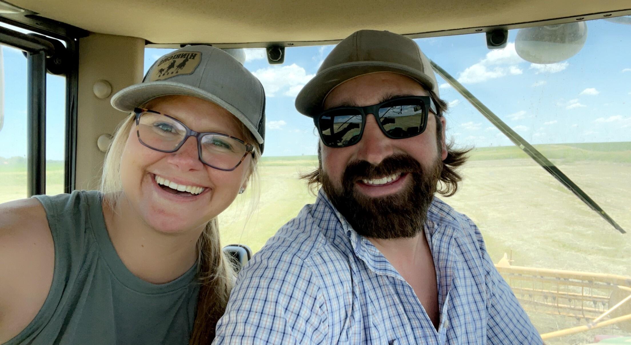 Met the family, now its time to make Iowa hay.