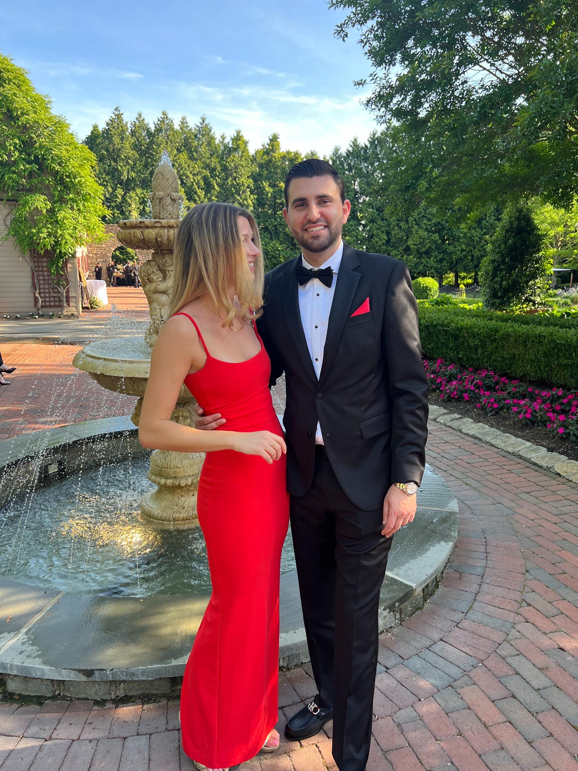 Wedding season begins as each other's plus ones :) 