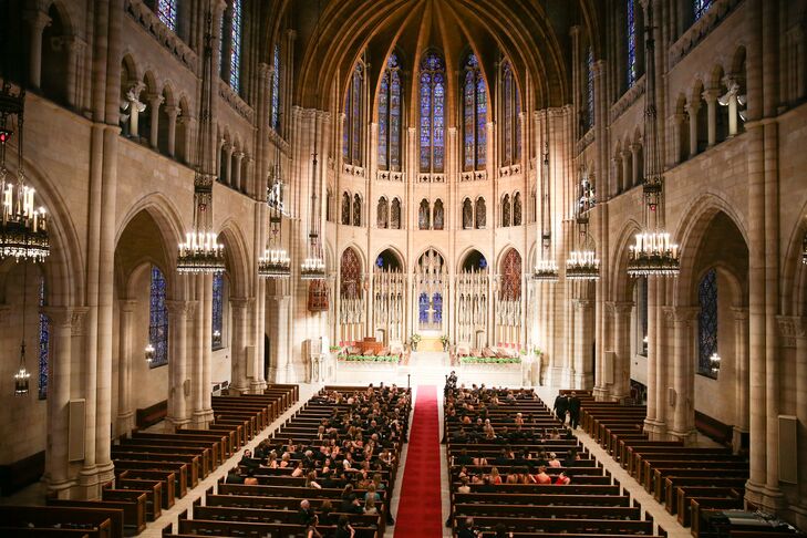 A Traditional Fall Wedding at the Riverside Church in New York City ...