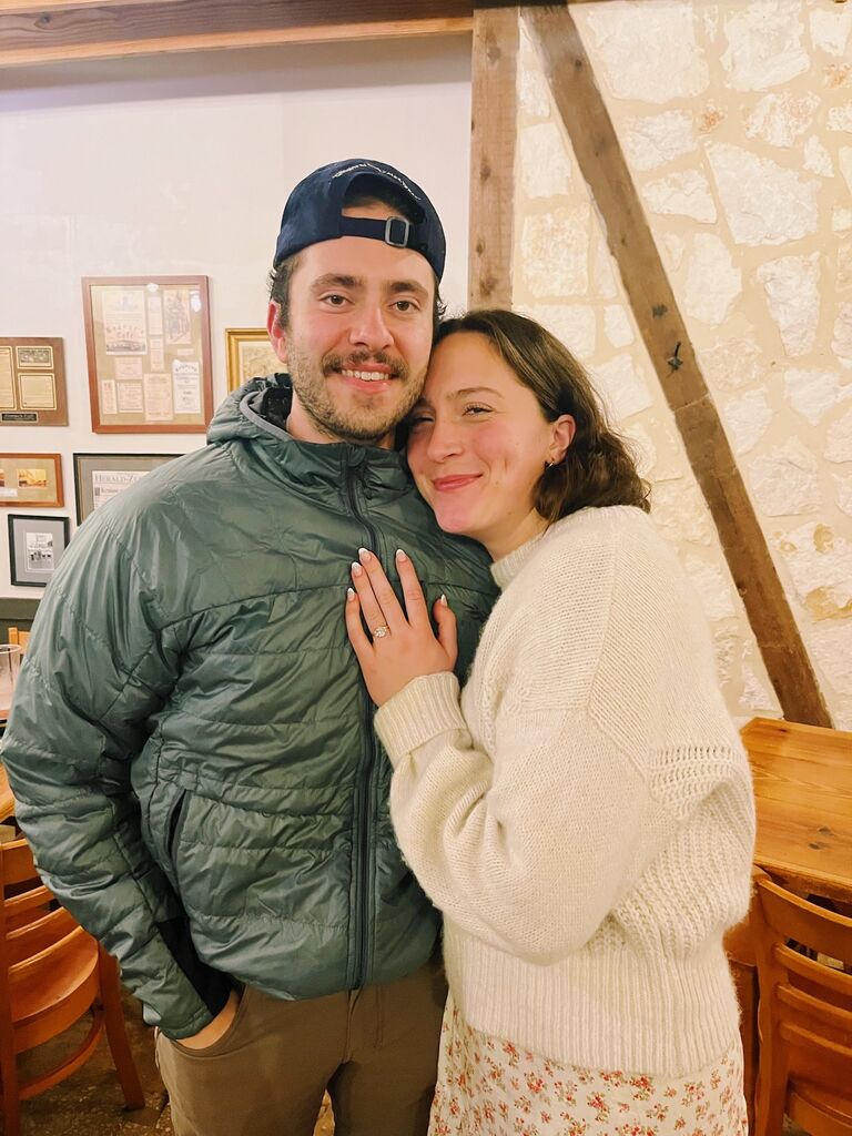 And just like that January 3rd became a very special day to us… We got engaged!!