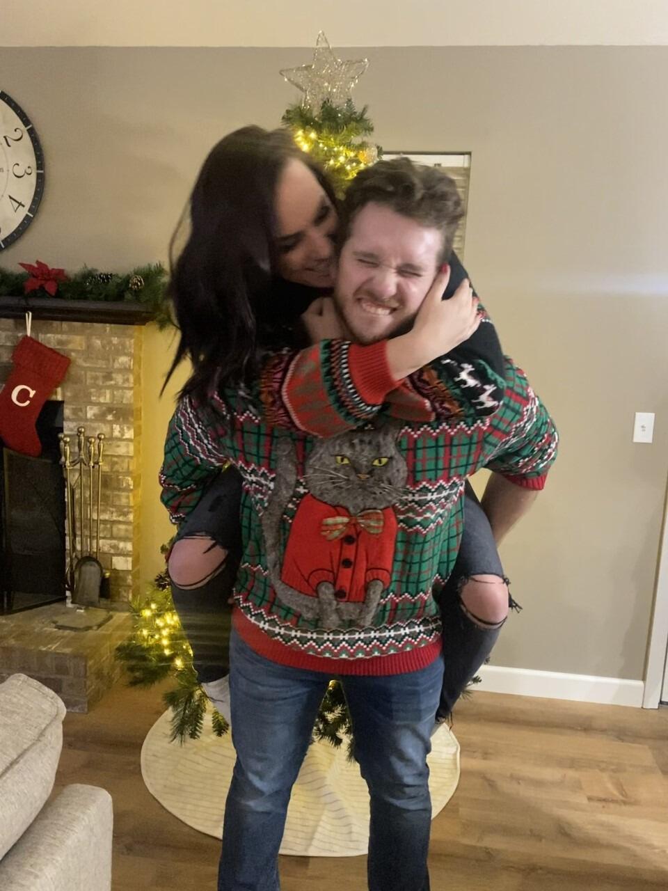 We threw our fourth annual Christmas party in our new home!