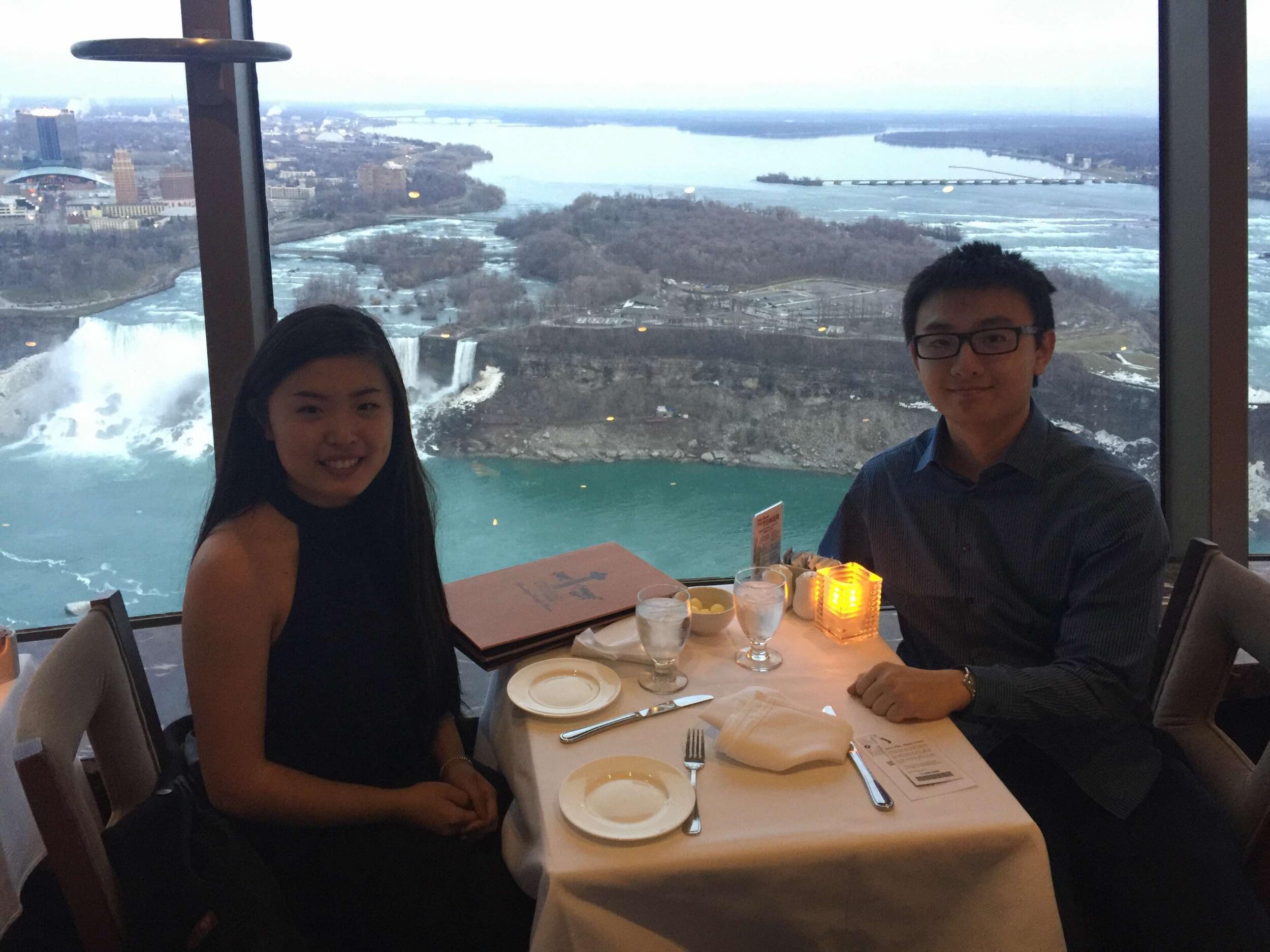 Our first weekend trip to the Niagara Falls.