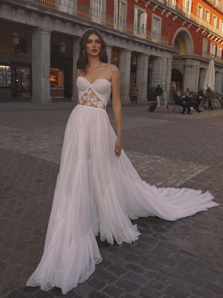 Galia Lahav strapless fairytale wedding gown