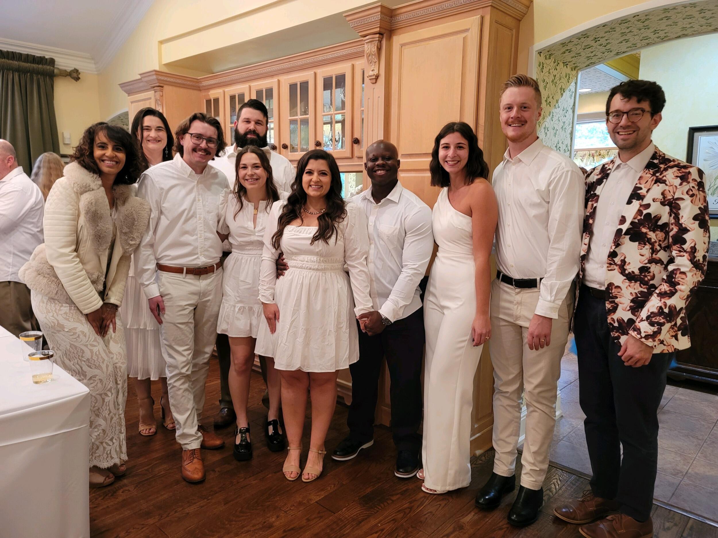Many of our dear friends joined our Engagement Party!