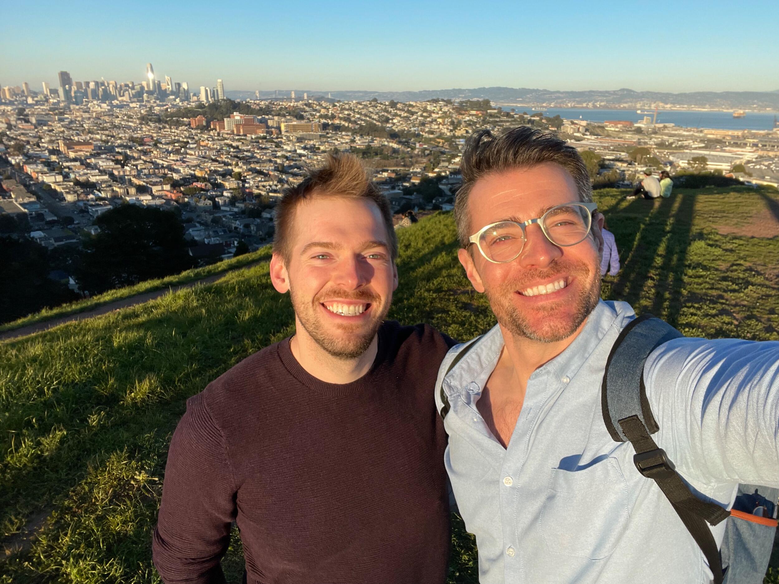 Jeff and Michael's first official date! Michael takes Jeff on a city hike then for beers. Jeff get's asked if Michael is his Dad, no wait, his brother??

PRO TIP:  Say yes to Daddies!
