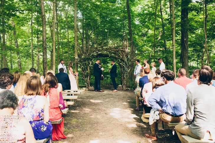 A Rustic Outdoor Wedding At Canyon Run Ranch In Pleasant Hill Ohio ...