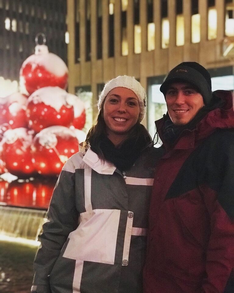 Celebrating Chris' Birthday in NYC