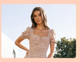 Backyard wedding guest dress