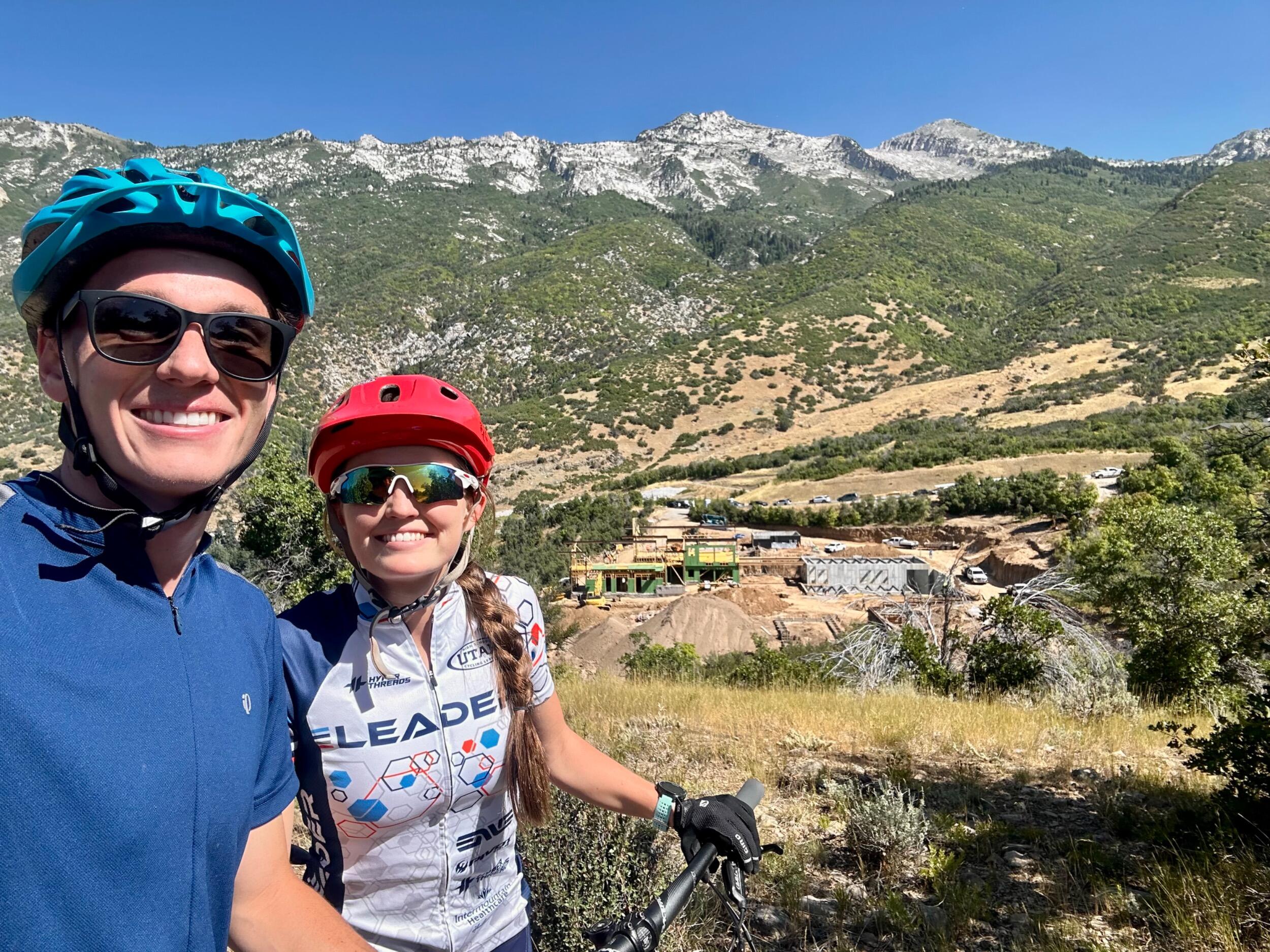 Mountain biking has been our favorite