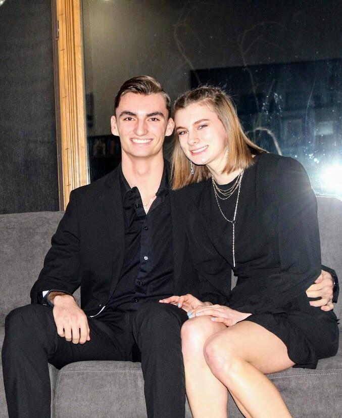 Winter formal Aimee's senior year.