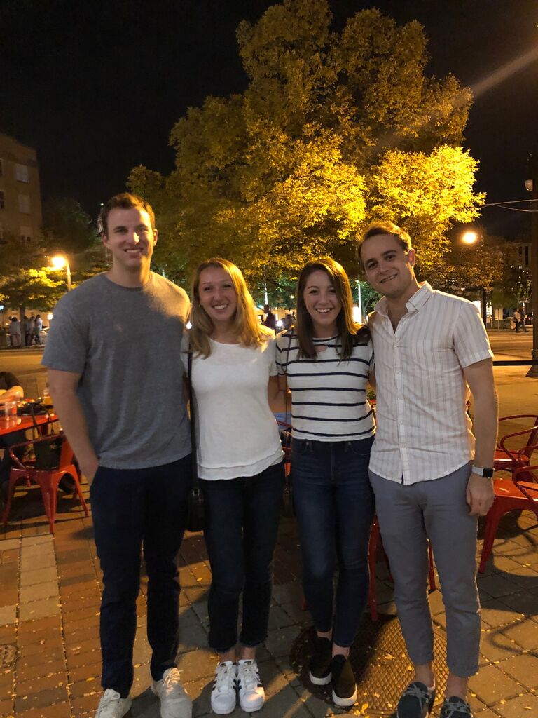 After back and forth of who would ask the other out first, the two had their first date in August of 2019. A couple months later, Alex came down to Durham to see if this new guy her sister was dating was future brother-in-law material!