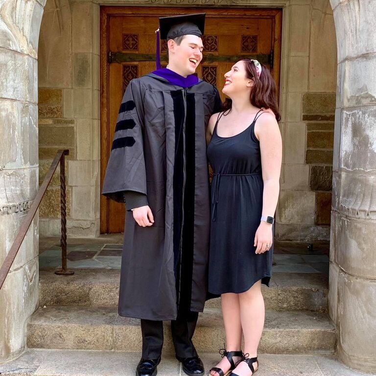 Stephen graduates from law school