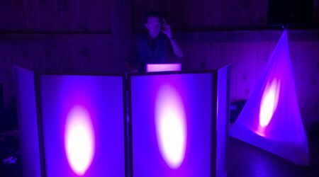 Elegant DJ Facade Event Package, JP Light & Sound Hire