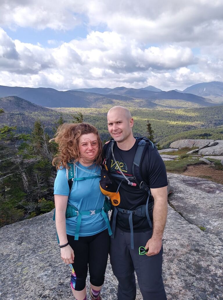 Pitchoff Mt, one of our favorites. 