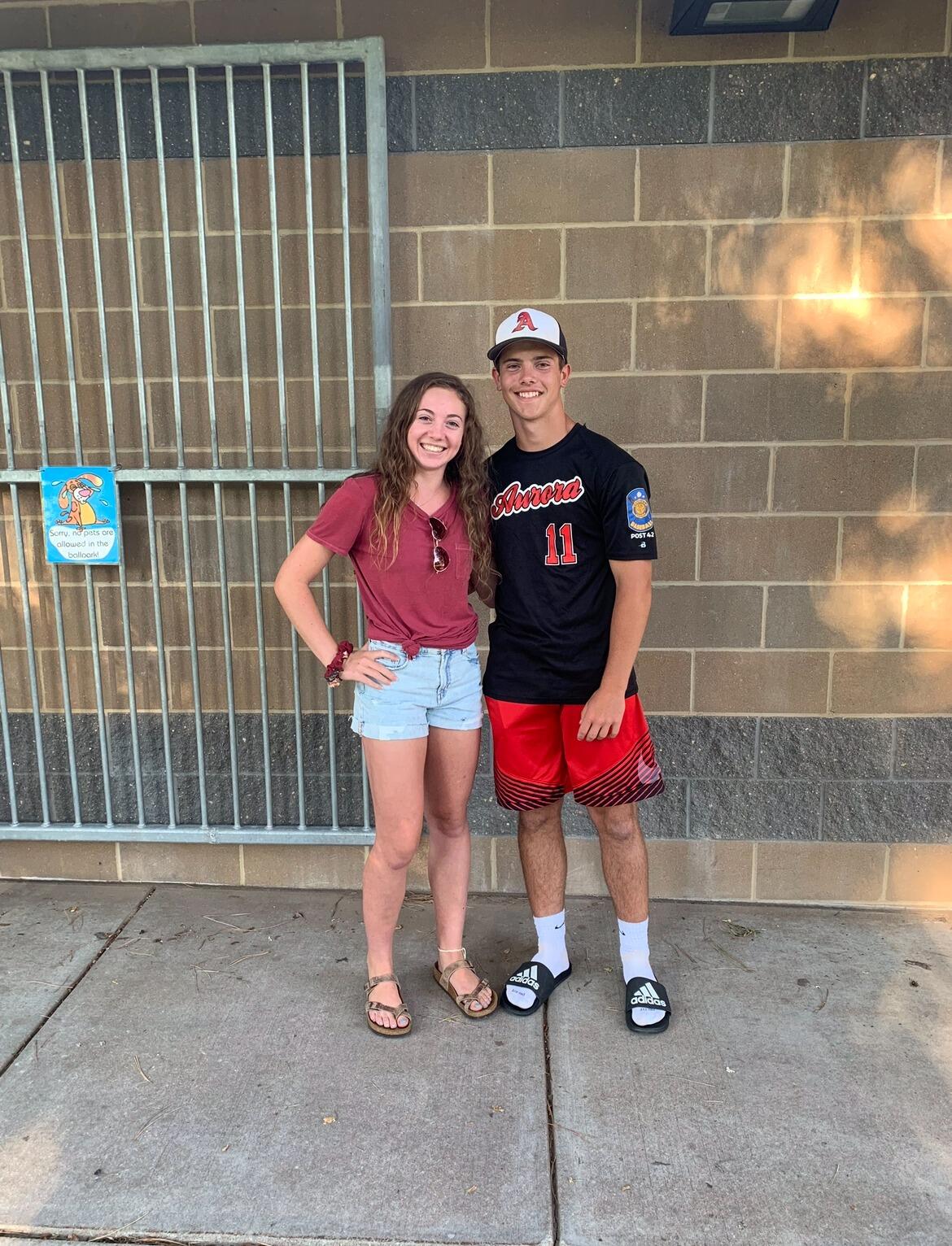 Our first picture together!