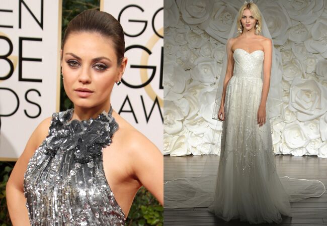 Mila Kunis Wedding Dress Wedding Dresses Wedding Scen - vrogue.co