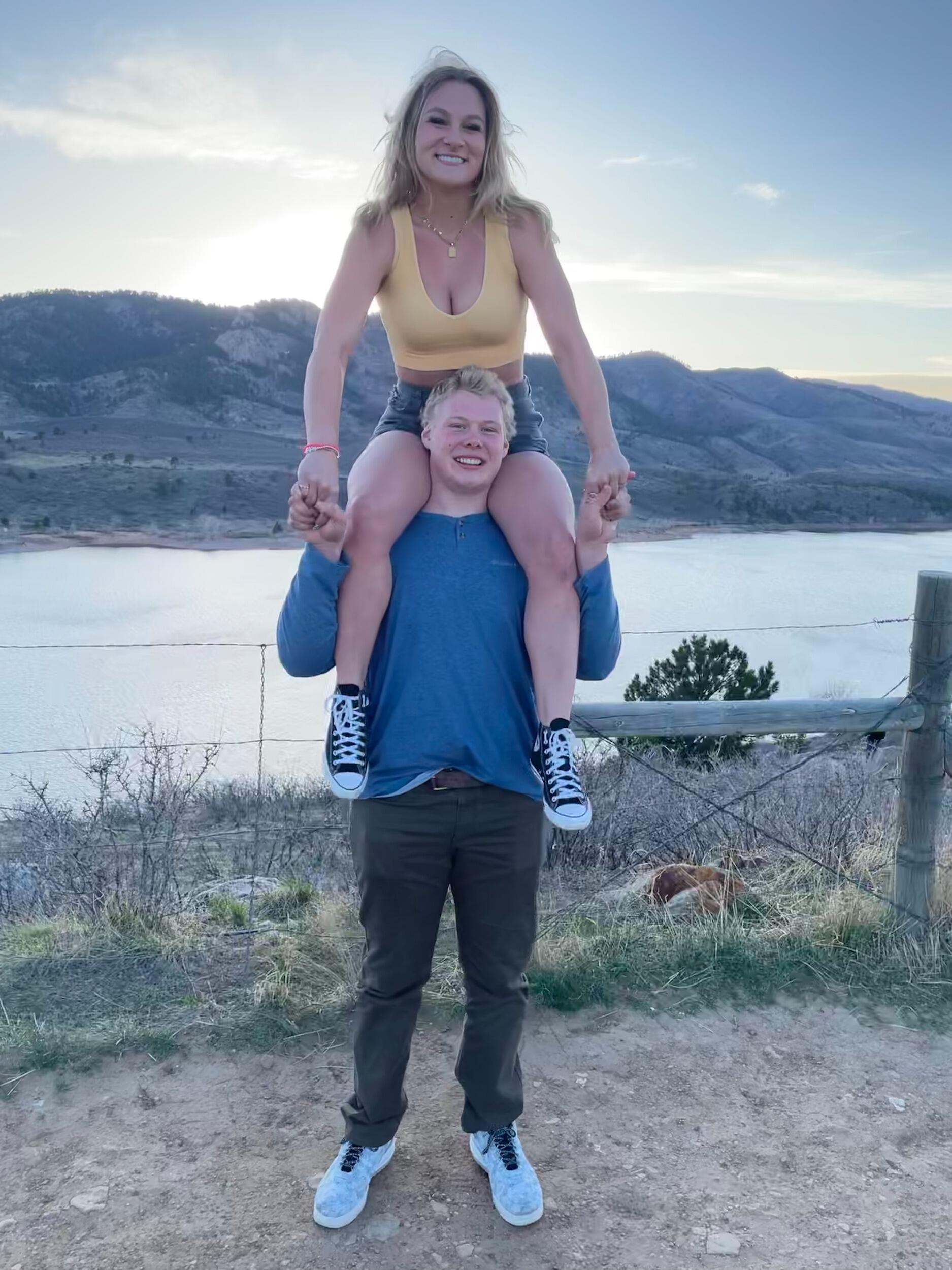Frank headed down to Fort Collins to ask Caitlin to be his girlfriend!