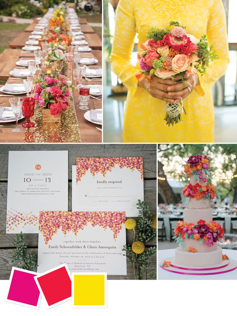 15 Wedding Color Combos Youve Never Seen