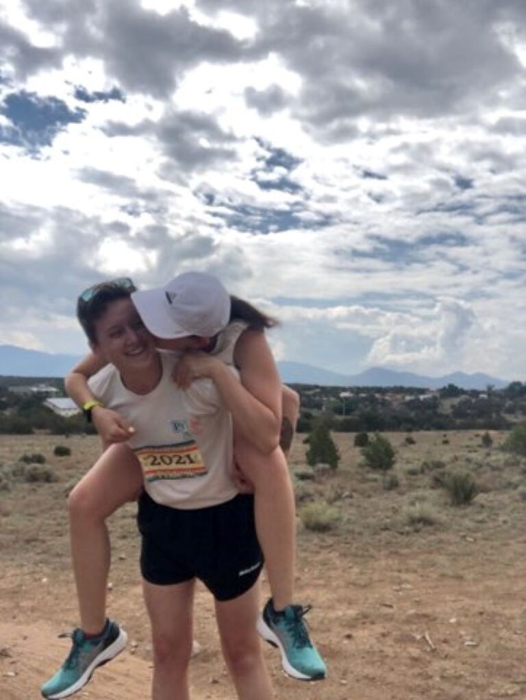 We shared so many fun memories in New Mexico, one of the best being running the Pride 5k!