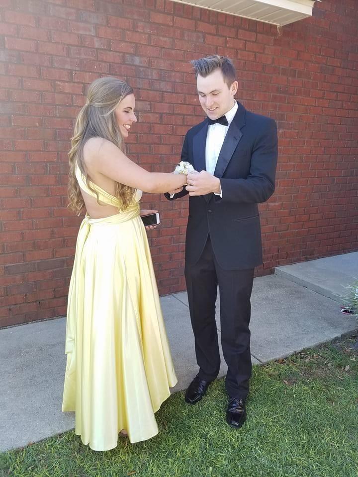 Went to Senior prom together.