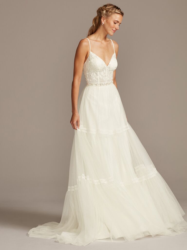 See New David's Bridal Wedding Dresses for 2020 & 2021