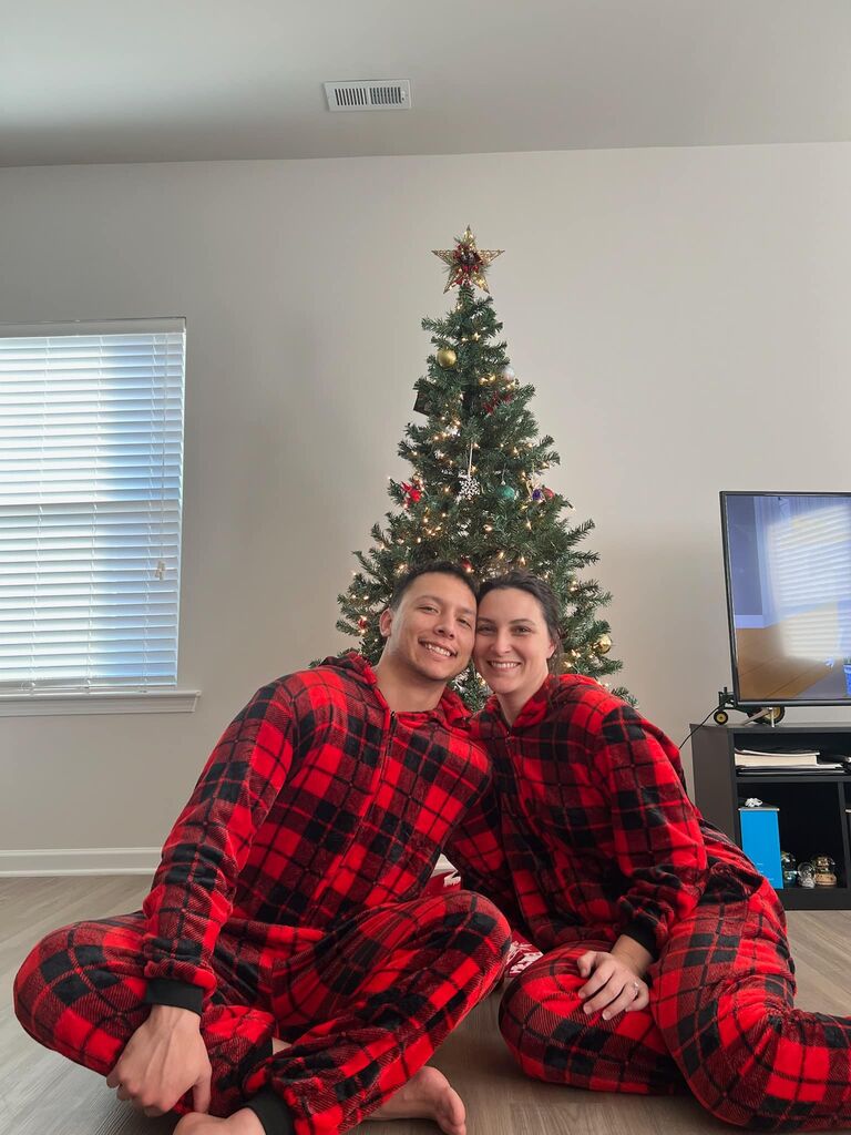 Making memories in our house for the first Christmas. Many more to come!