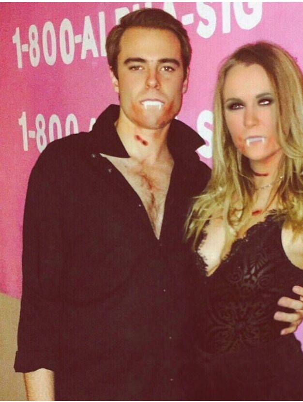 Halloween at the Alpha Sig house
