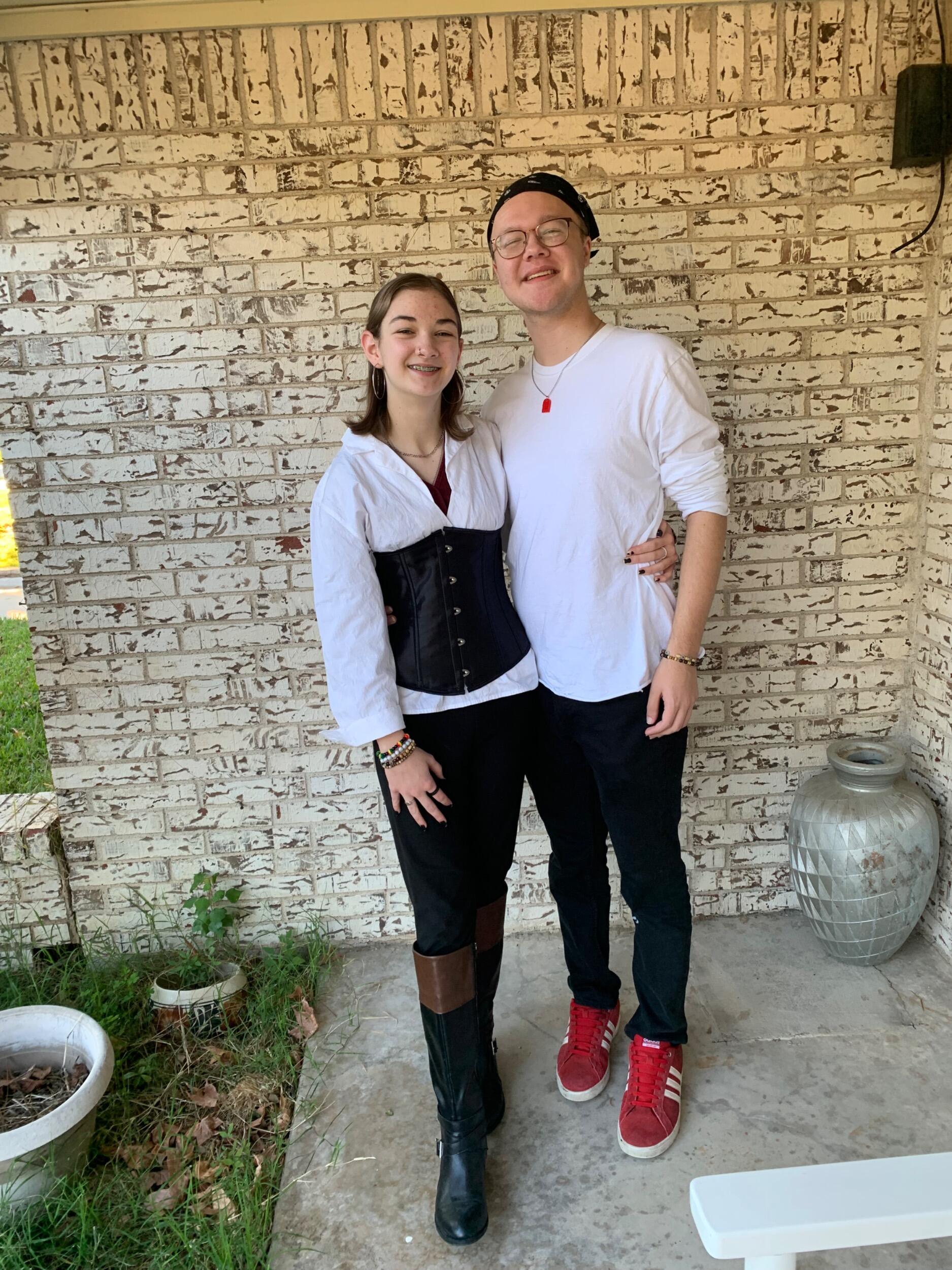 First Halloween together 

(we were pirates)