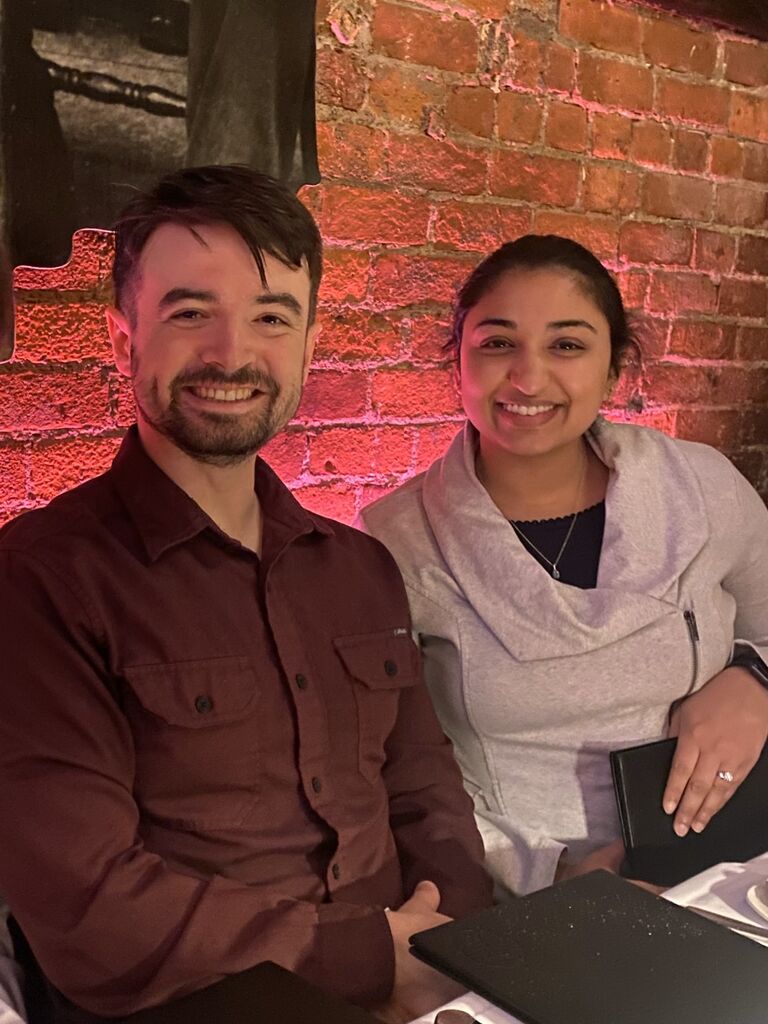 Celebrating Mark's MBA Graduation!