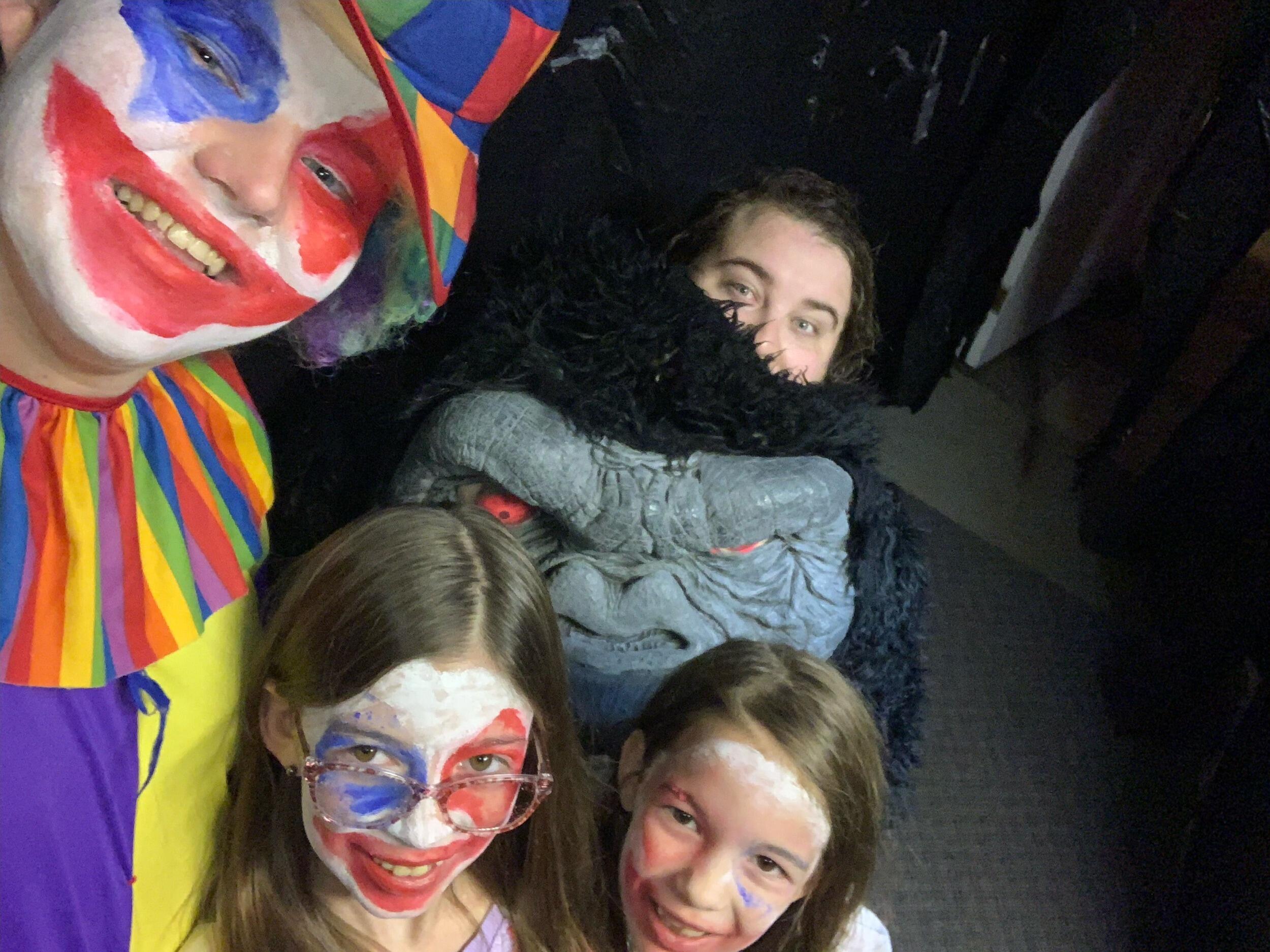 The haunted house was back this year! We were so excited to be able to scare together again.
