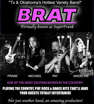 SuperBrat.  "Texas' Hottest Variety / Party Band!" - Variety Band - Fort Worth, TX - Hero Main