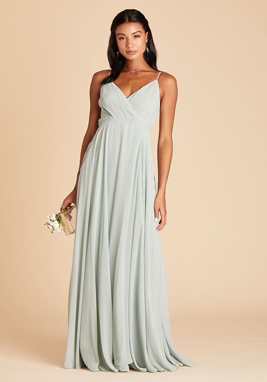 Birdy Grey Kaia Dress in Sage Bridesmaid Dress The Knot