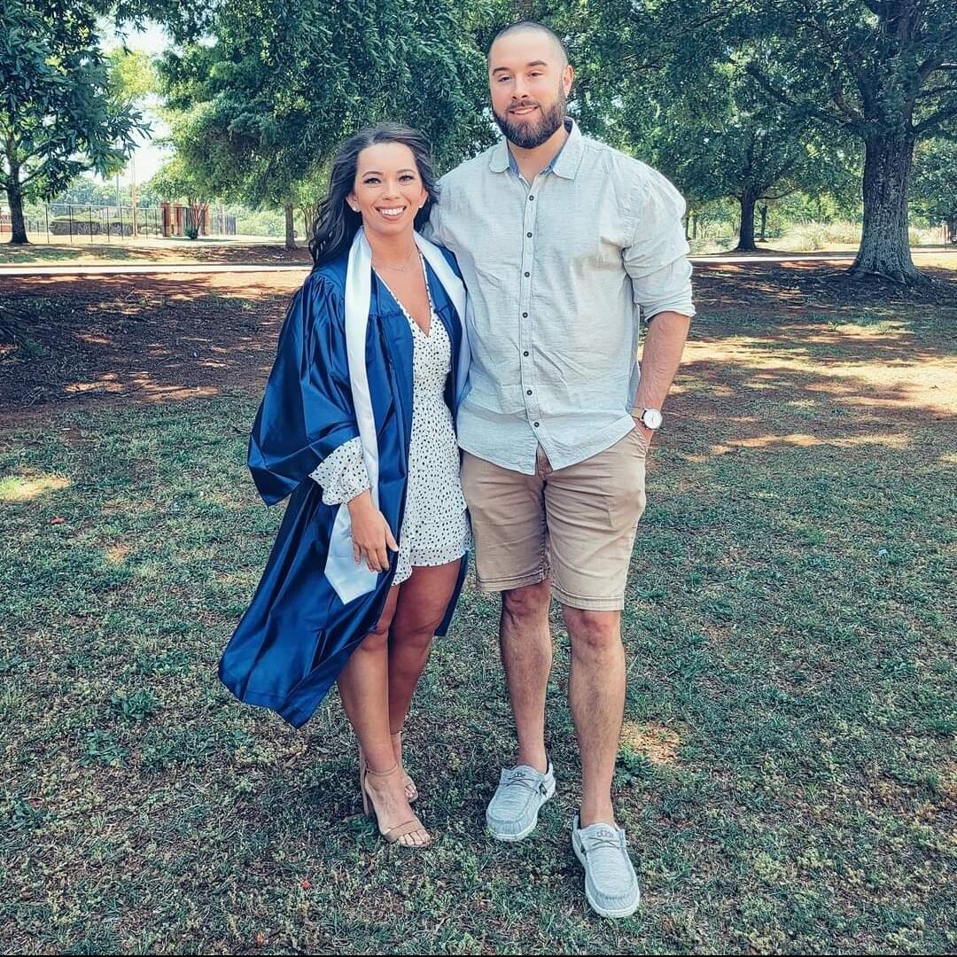 Graduating dental hygiene school, aka the hardest two years of Tiffany's life, but so proud  of her and her accomplishments