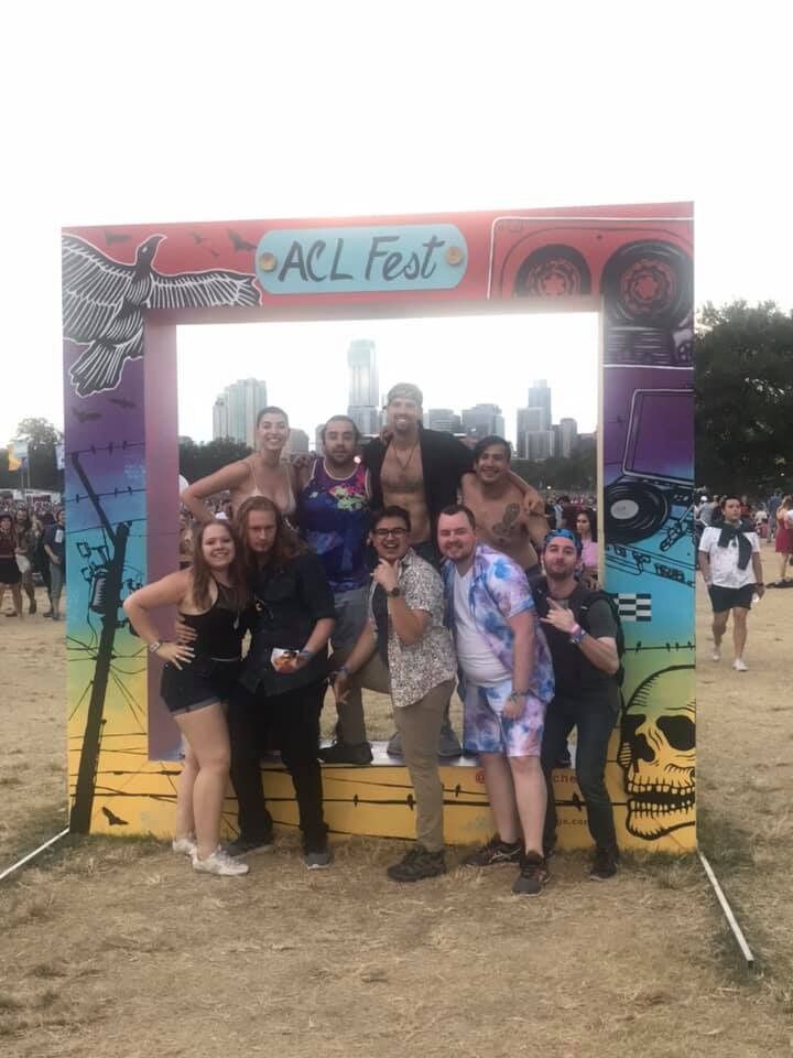 ACL 2019! This crew needs to represent themselves again at this wedding. Maybe some more formal attire though :) 