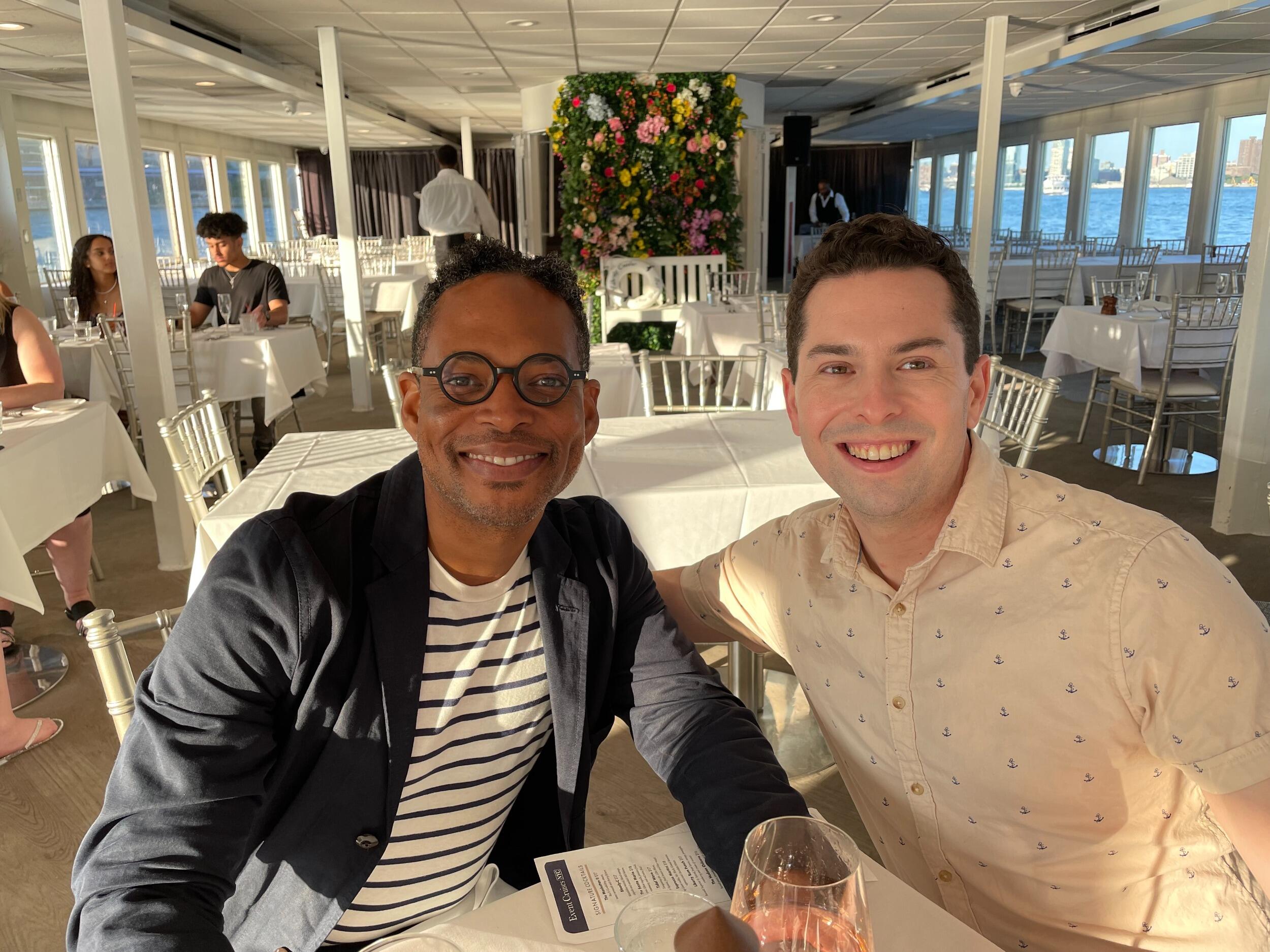 Gregoire's 49th birthday boat cruise...