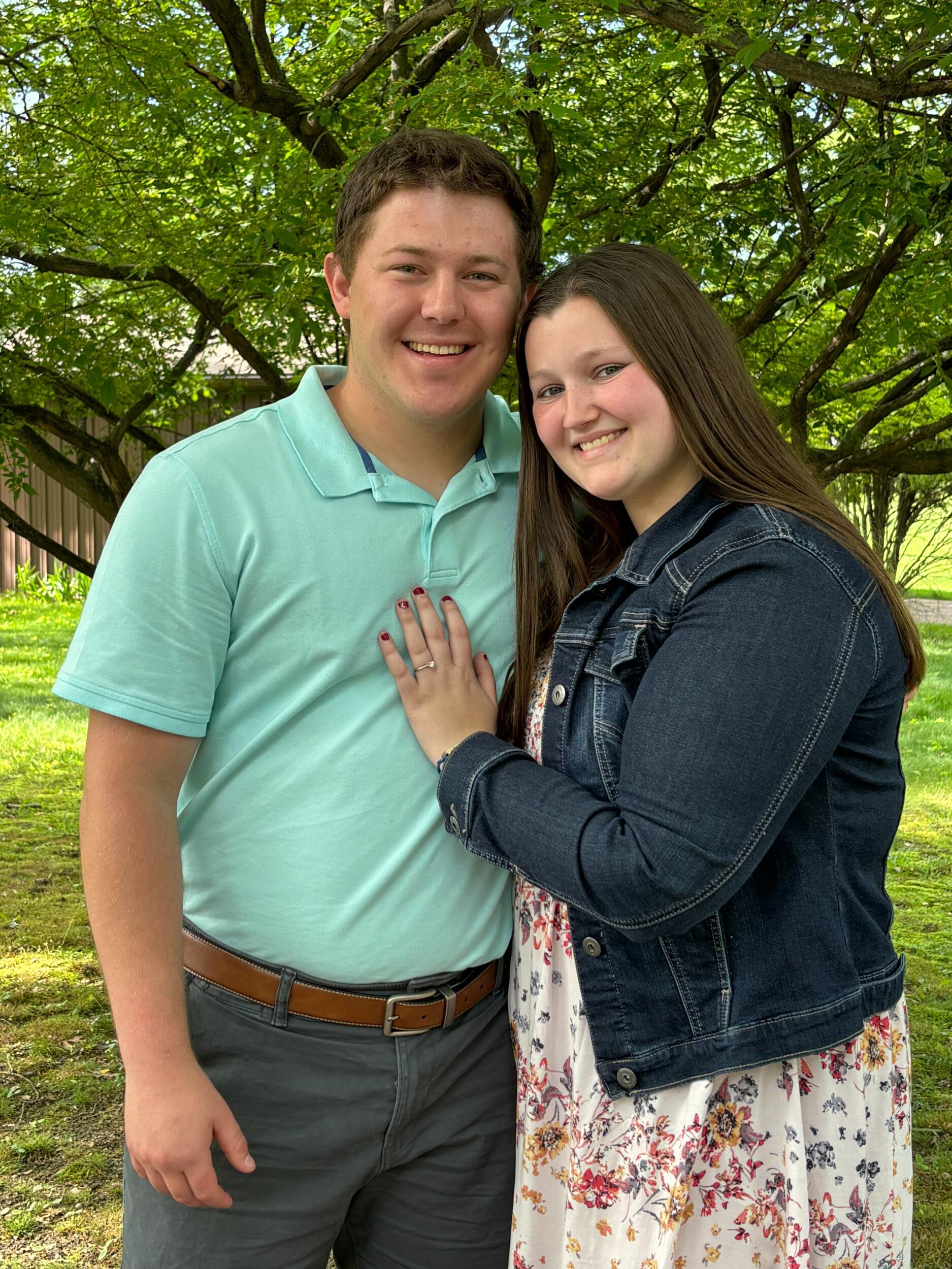 Engaged and 3 years!