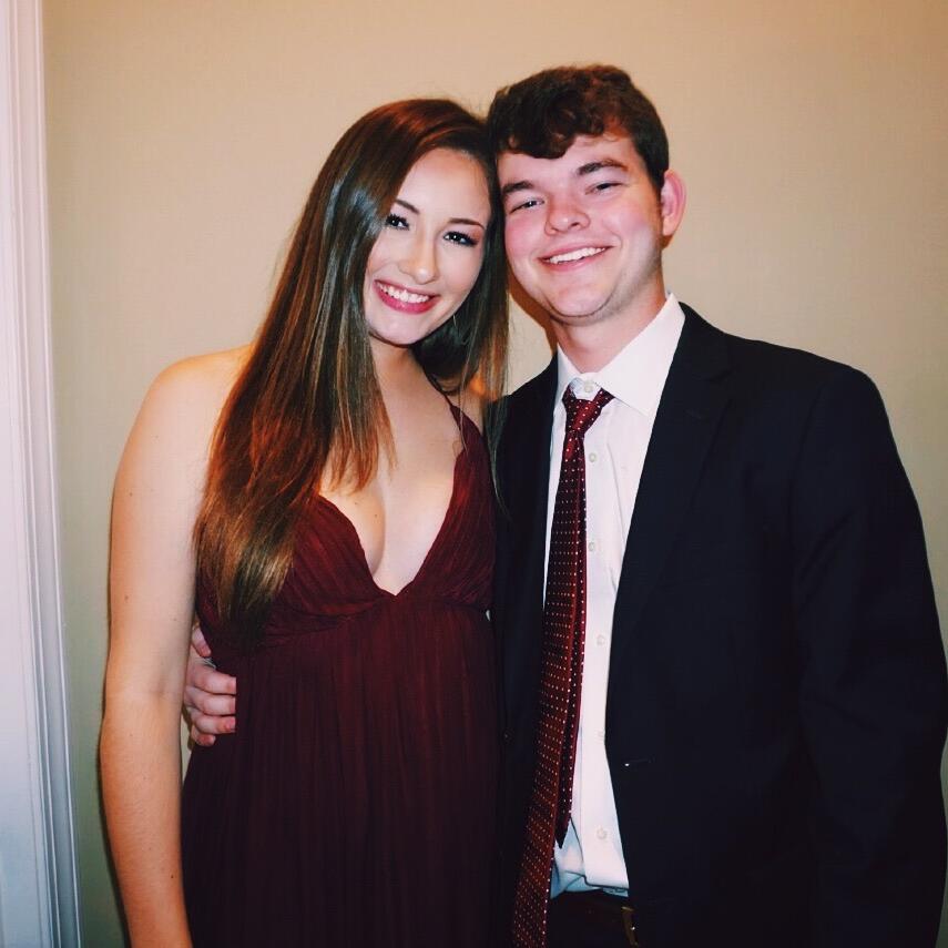 The next few months, we continued to talk over Christmas break. When we returned for the spring semester, we continued to go on dates and go to date parties. We officially started dating in March!