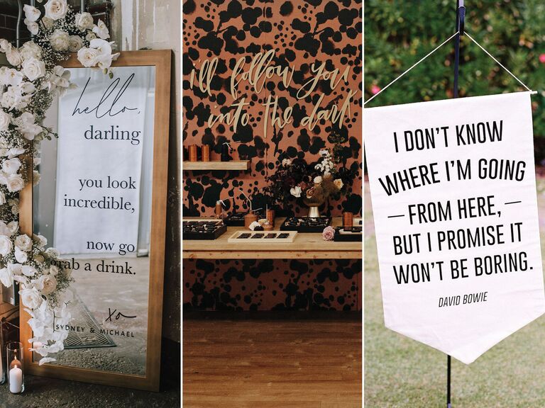 Wedding Dance Floor and Photo Booth Quote Ideas