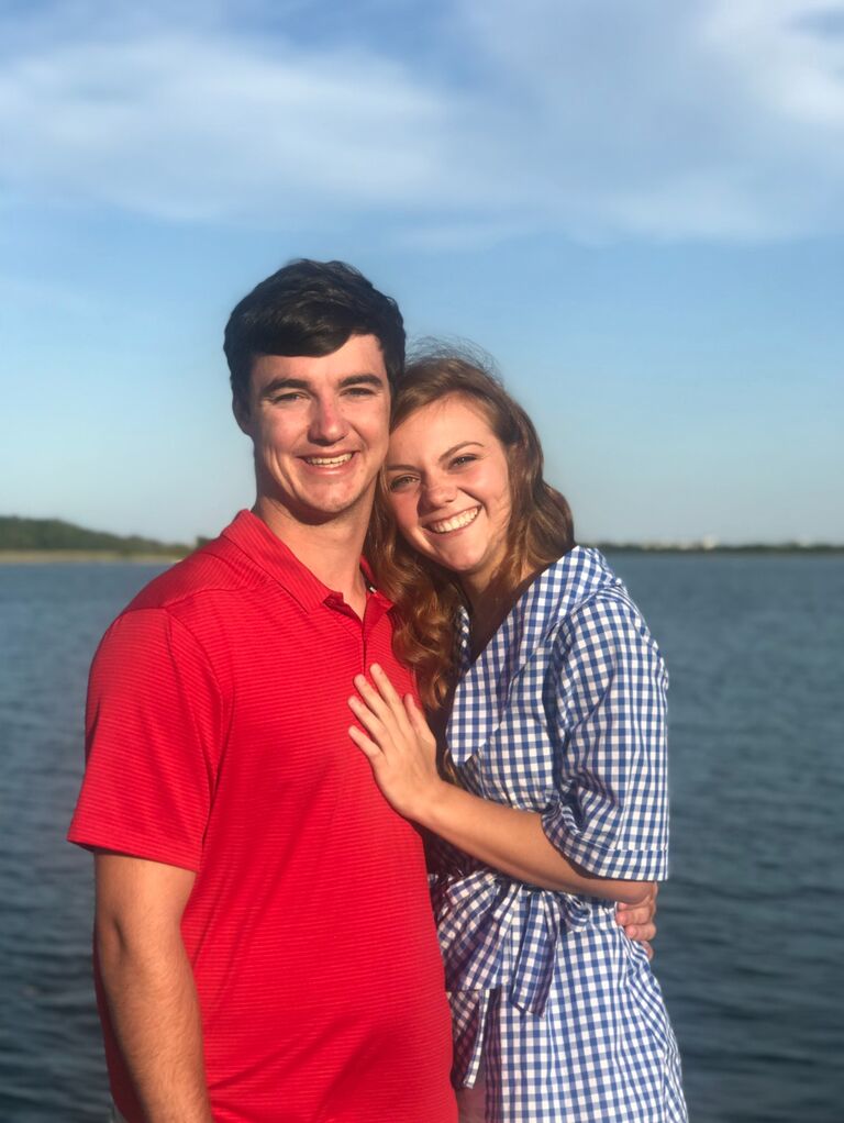 Sophomore year was full of fun and falling in love as Noah and AK grew as a couple. The summer after would be a good test for their relationship- they would spend a majority of the summer apart as AK was traveling and Noah stayed at home to cut grass (and save up for the ring that he knew that he was going to buy her one day...).