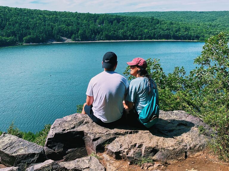 We met in July of 2020, in the height of covid. For the first 4 months of dating, both Erik and Emily camped more collectively than they had in their entire lives. 

~Devil's Lake State Park~