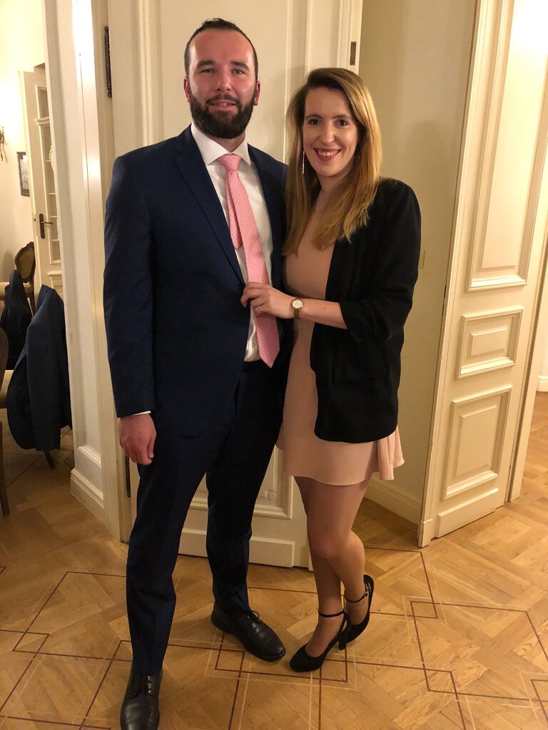 First wedding and trip together to Poland