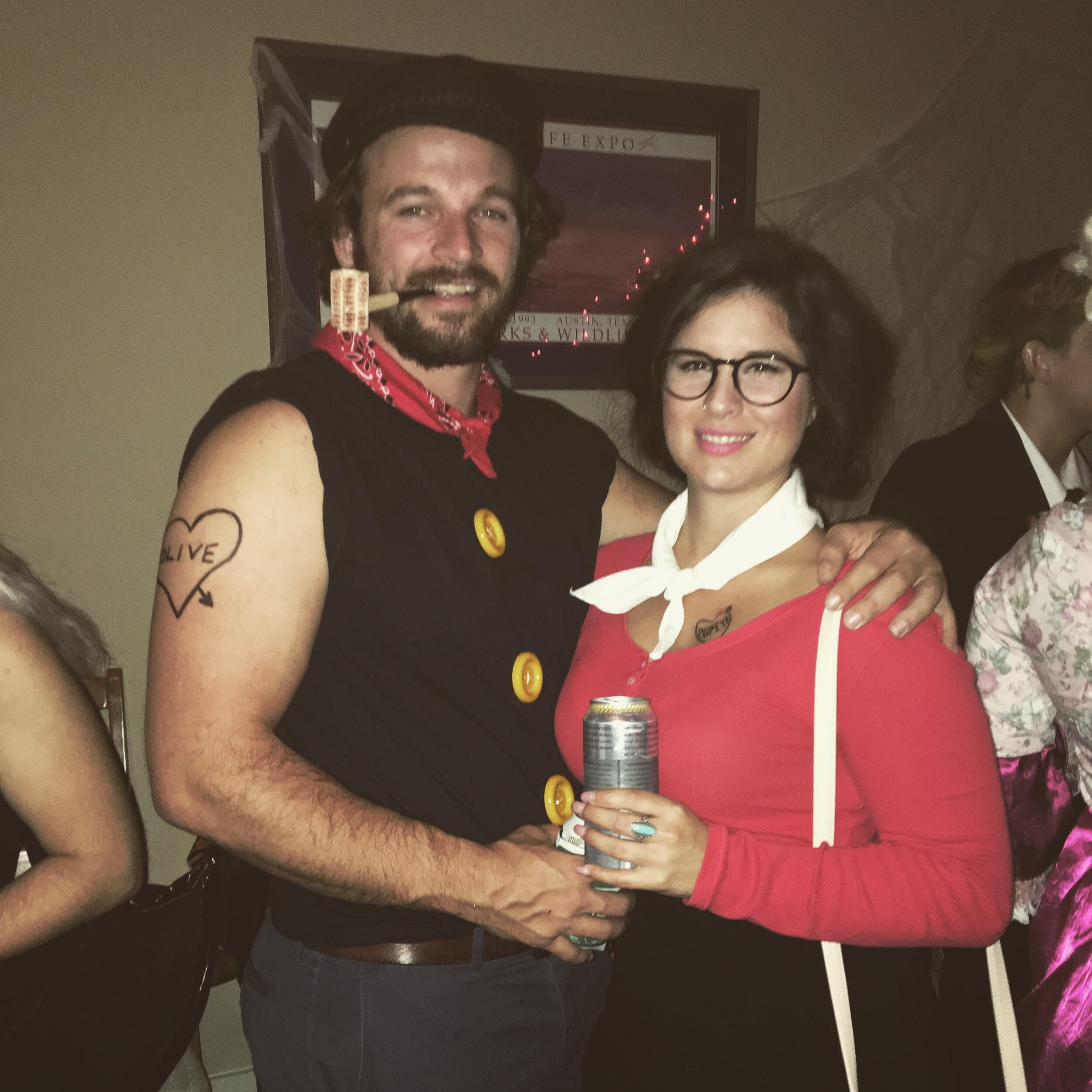 Has there ever been a better Popeye and Olive oil?