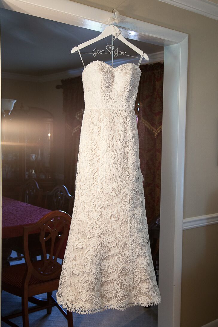 venetian lace wedding dress