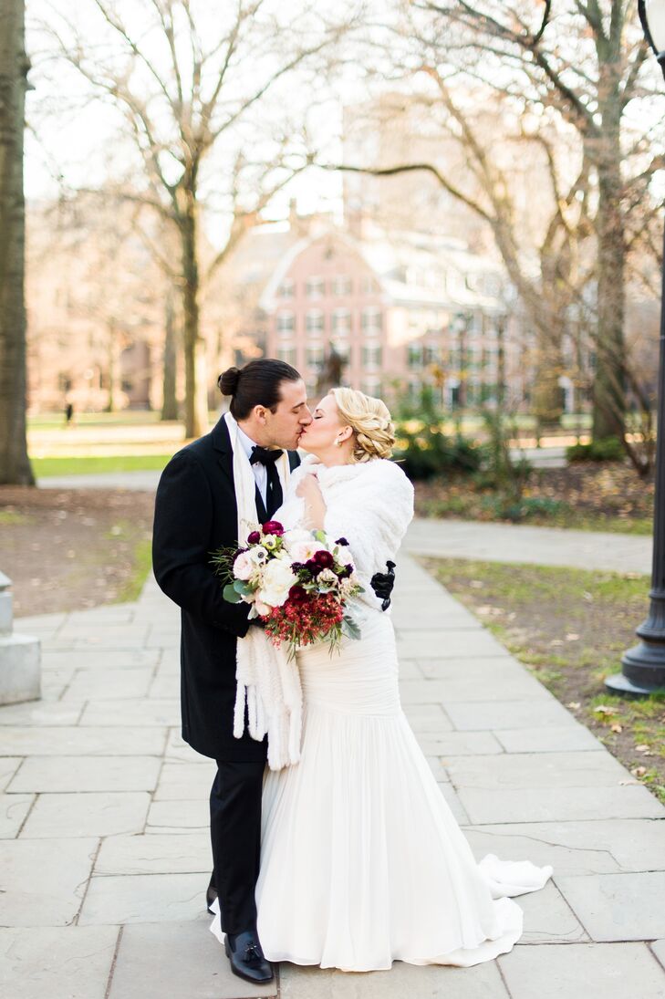 Old Hollywood Inspired Wedding Attire