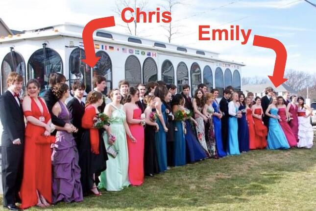 That time we technically went to prom together