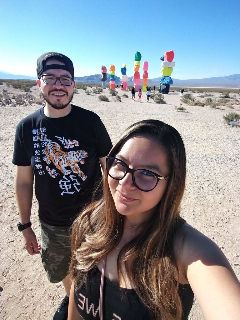 Seven Magic Mountains. Las Vegas Nevada.