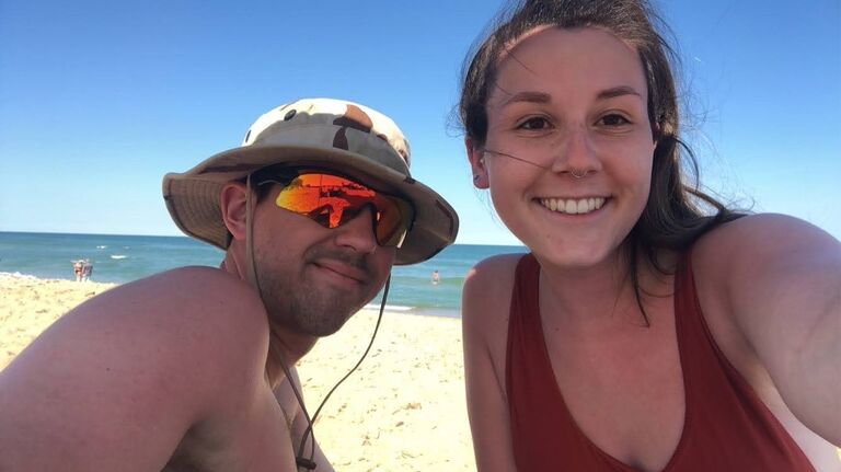 We took our first vacation together to Kill Devil Hills, NC. 