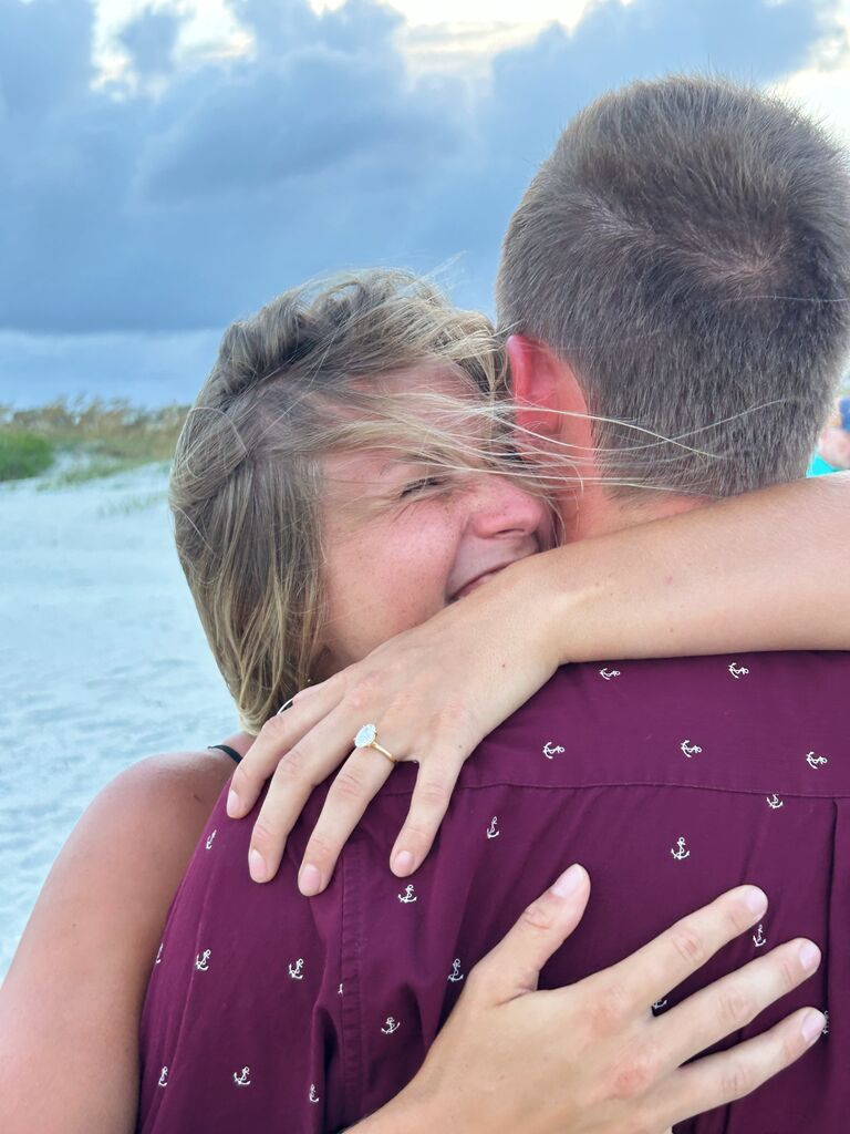 The day we got engaged!