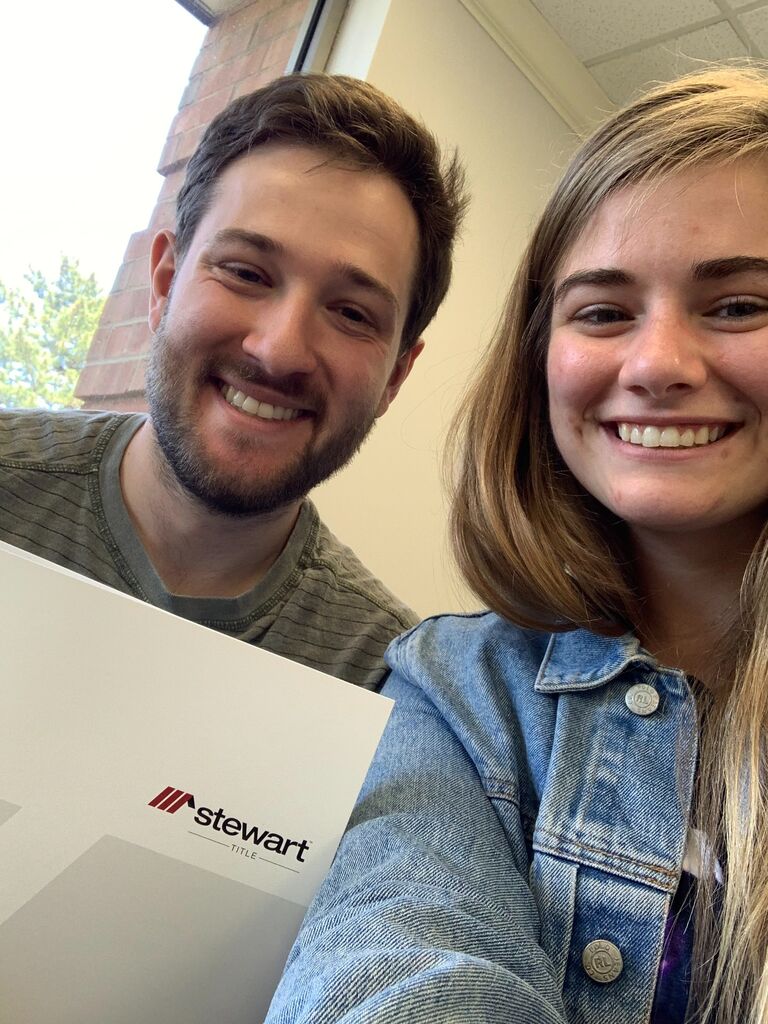 Closing on our house in Hilliard! We finally bought a home after two years and ten unsuccessful offers during the height of the chaotic pandemic housing market.